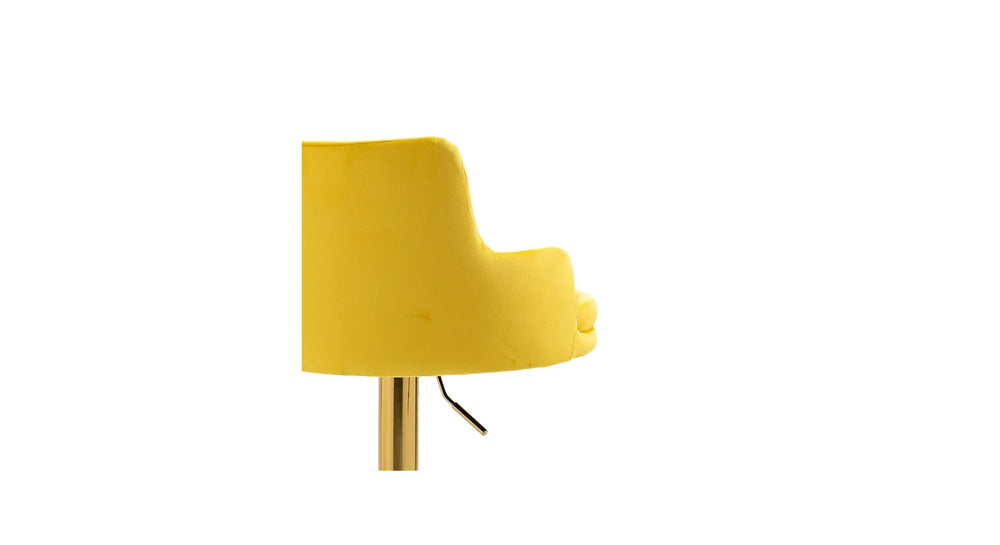 Musturd Color Oliver Bar Stool - All India Decor