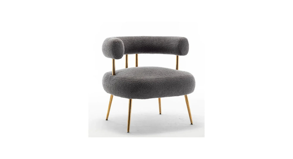 Grey Bonnita Accent Chair - All India Decor