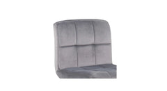 Grey Color Neo Swiel Adjustable Bar Stool - All India Decor