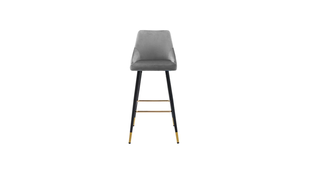Grey Color Davan Bar Stool - All India Decor