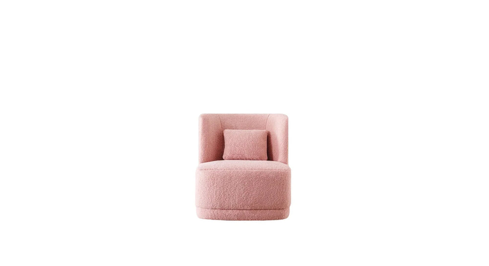 Pink Deeda Barrel Chair - All India Decor