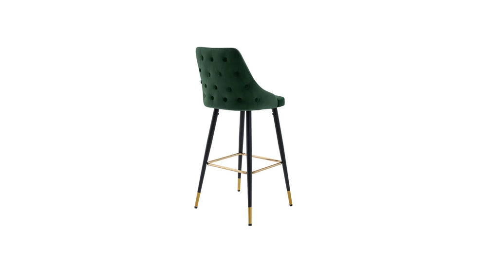 Green Color Davan Bar Stool - All India Decor