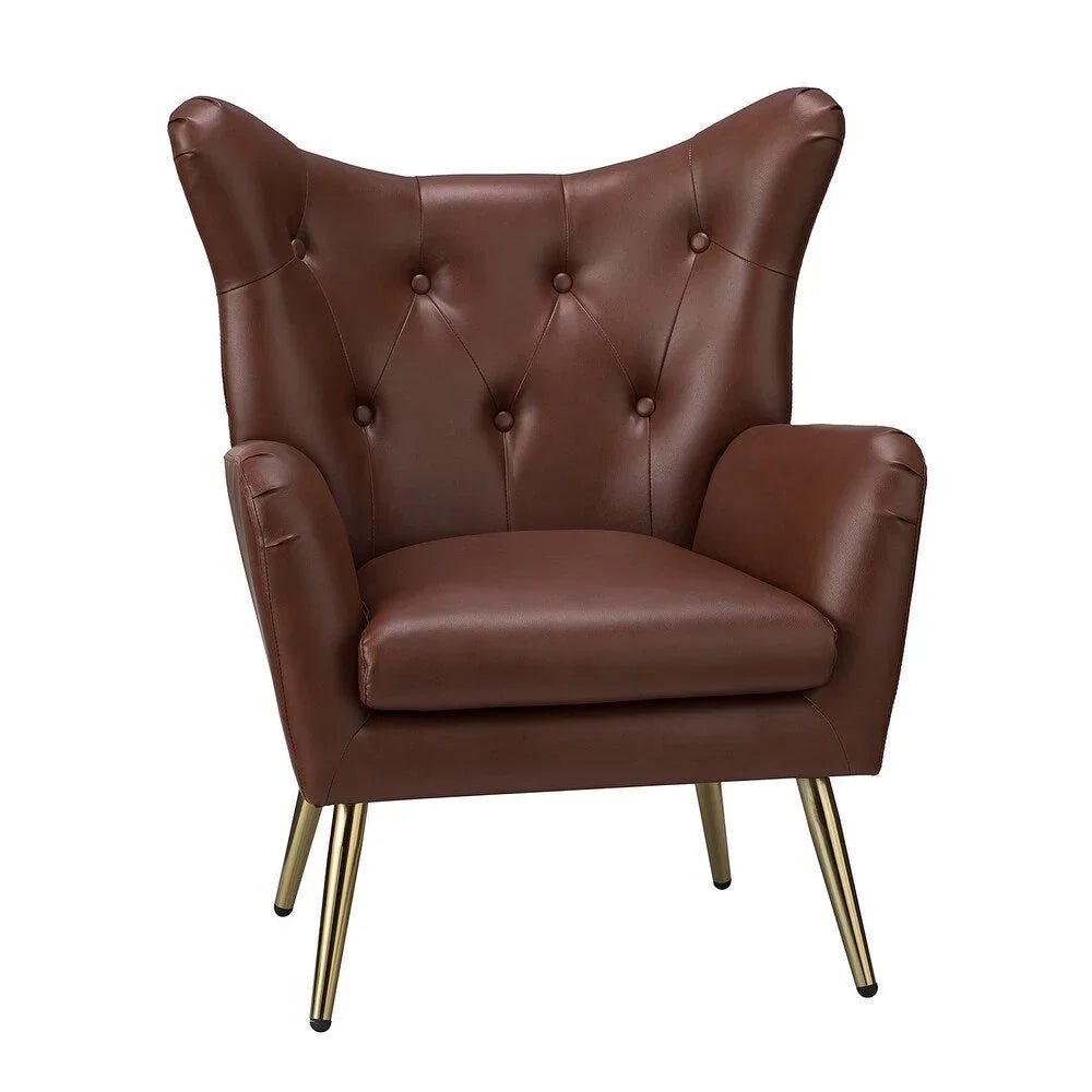 Brown Hedley Accent Chair - All India Decor