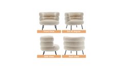 Beige Clive Accent Chair