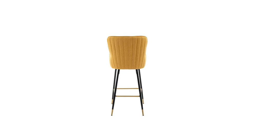 Yellow Color Nolen Bar Stool - All India Decor