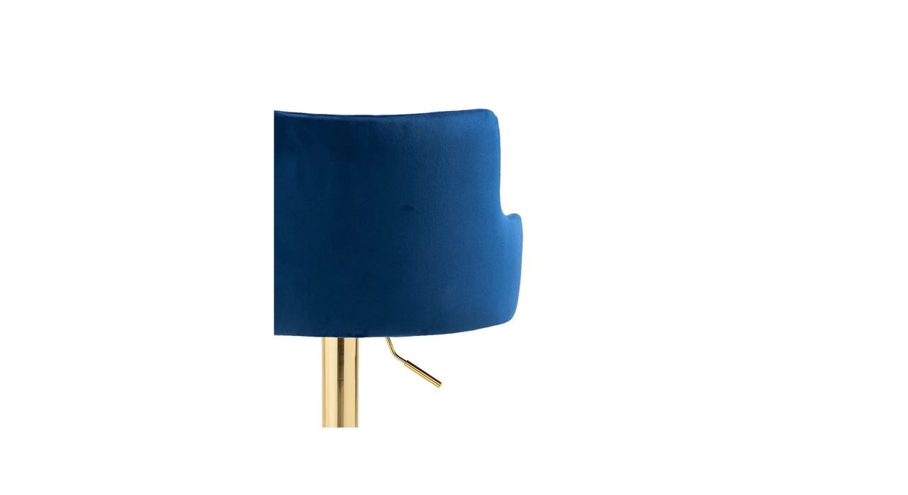 Blue Color Oliver Bar Stool