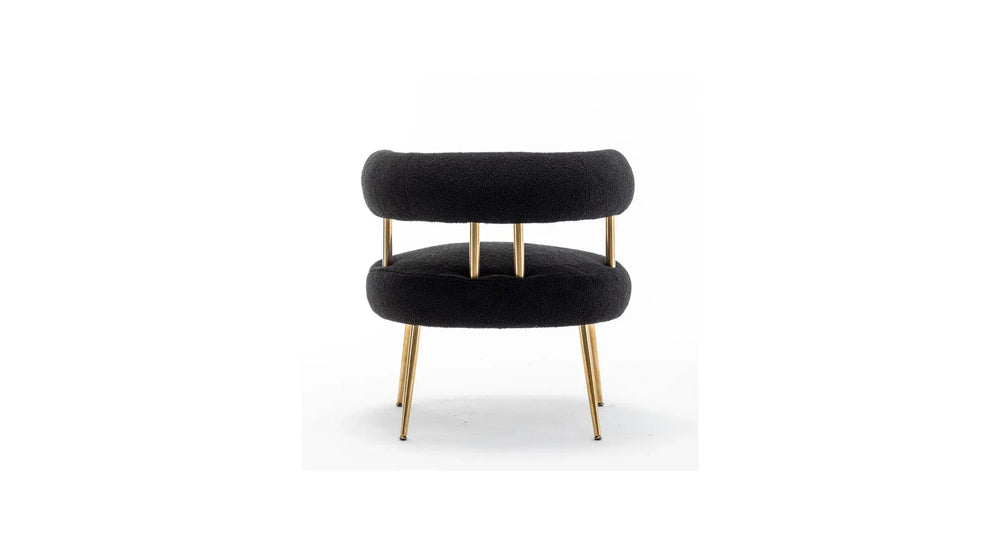 Black Bonnita Accent Chair - All India Decor