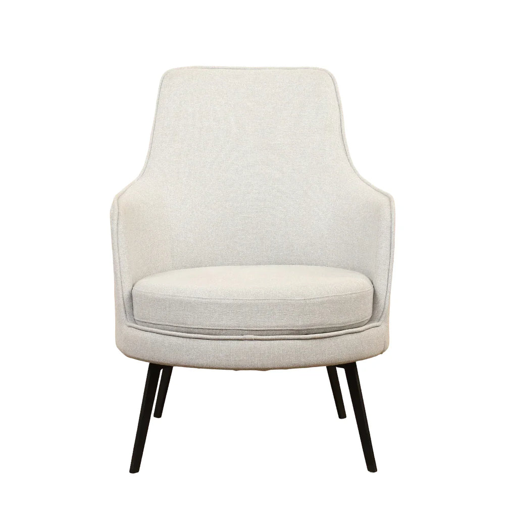 Grey Bertita Accnet Chair - All India Decor
