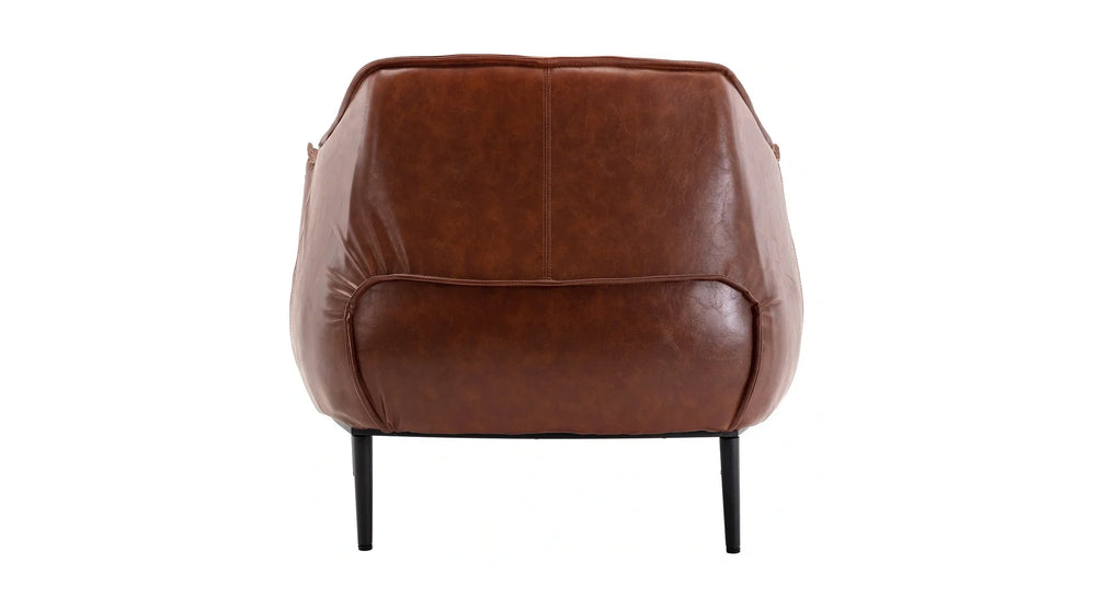 Tan Almeda Accnet Chair - All India Decor