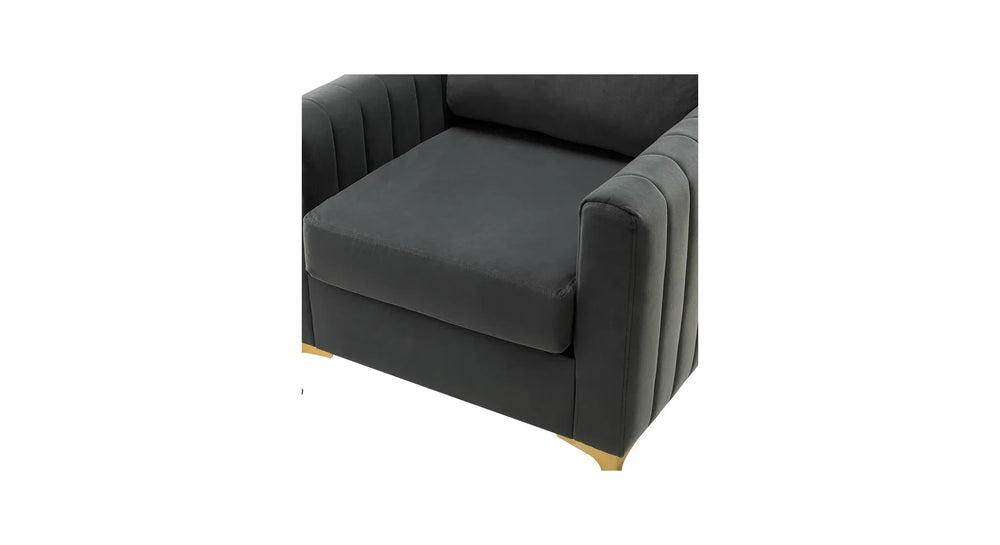 Grey Rafeal Lounge Chair - All India Decor