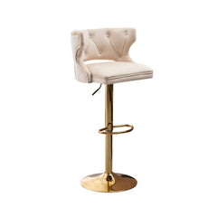 Beige Verona Bar Stool - All India Decor