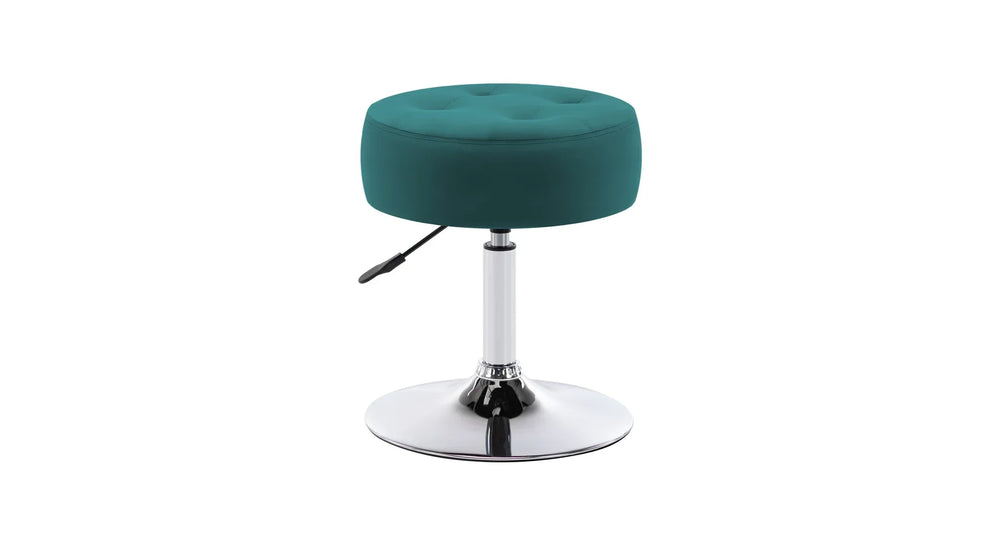Green Color Deria Vanity Stool - All India Decor