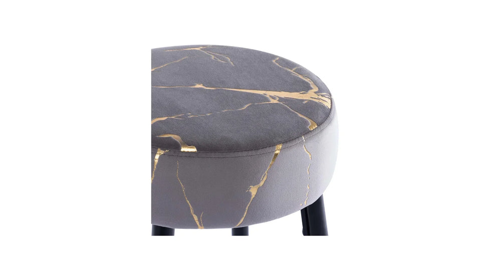 Grey Color Nahman Bar Stool - All India Decor