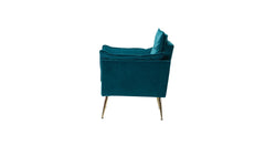 Teal Fyn Accent Chair - All India Decor