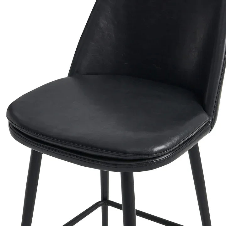 Black Hart Bar Stool - All India Decor