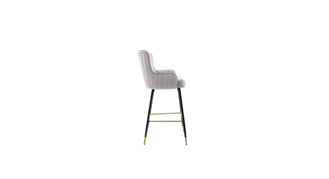 Grey Color Nolen Bar Stool