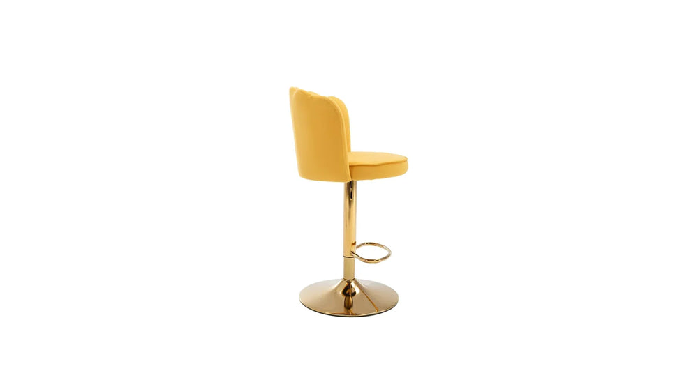 Yellow Color Avidan Bar Stool - All India Decor