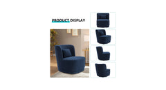 Blue Deeda Barrel Chair - All India Decor