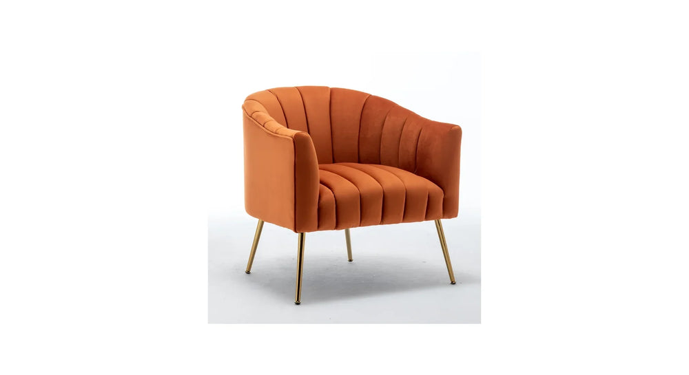 Orange Jella Accent Chair - All India Decor