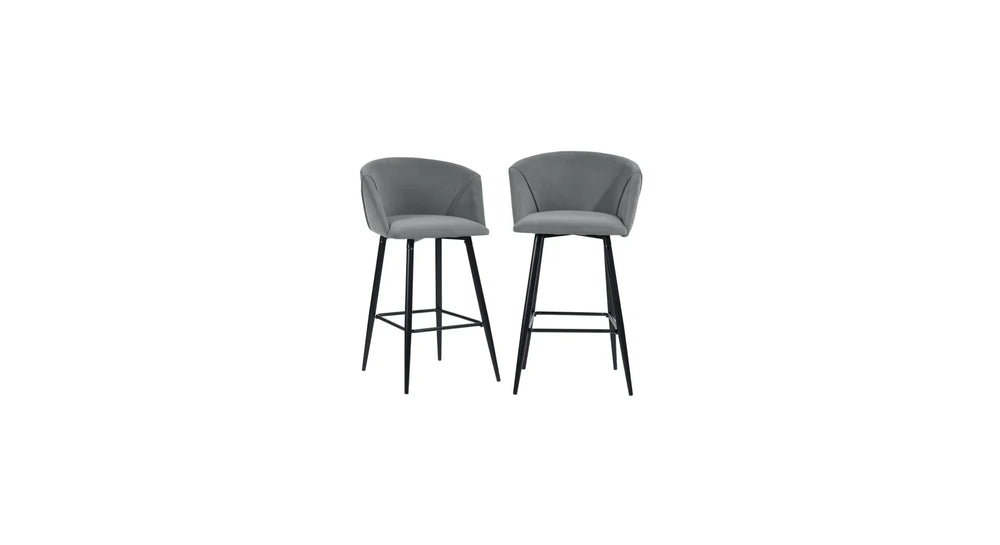 Grey Color Clea Counter Stool - All India Decor