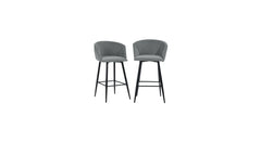 Grey Color Clea Counter Stool - All India Decor