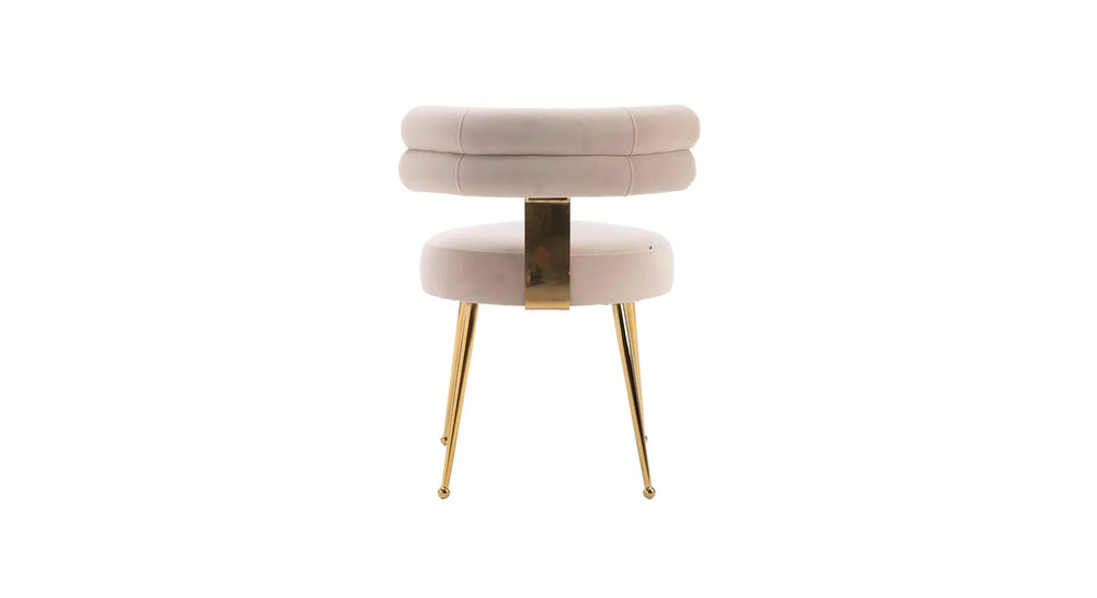 Beige Swizzy Aceent Chair - All India Decor