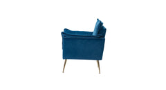 Blue Fyn Accent Chair - All India Decor