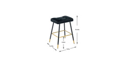 Green Color Julio Counter Stool - All India Decor