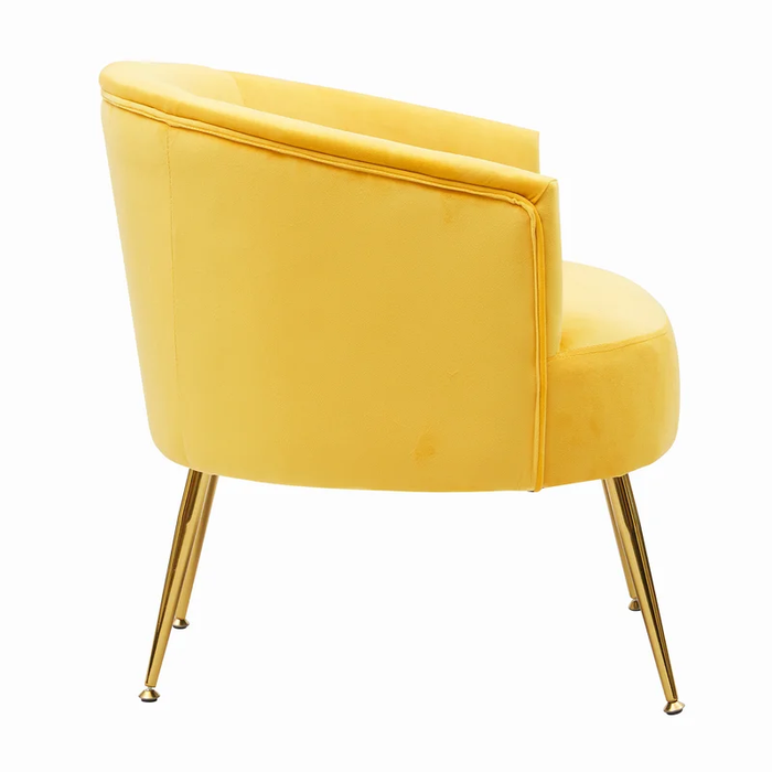 Yellow Jiba Accent Chair