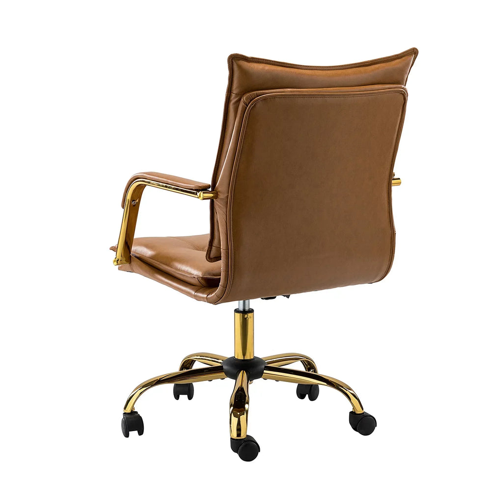 Tan Marlon Task Chair - All India Decor