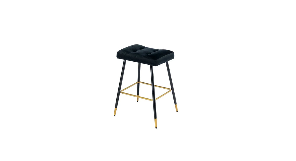 Black Color Julio Counter Stool - All India Decor