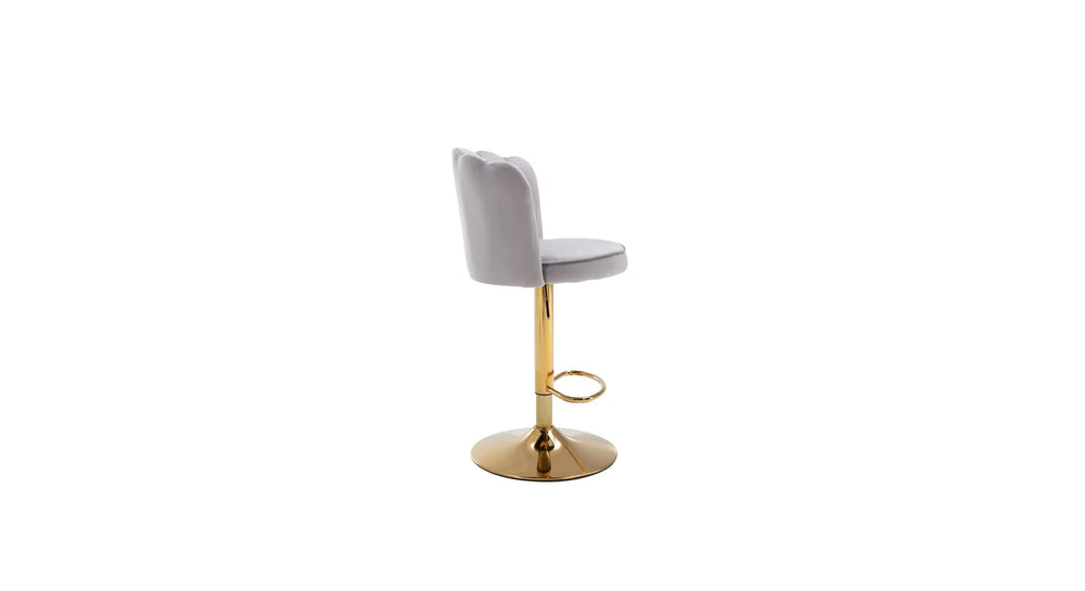 Grey Color Avidan Bar Stool - All India Decor