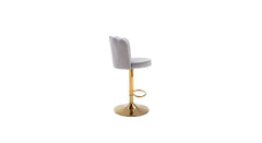 Grey Color Avidan Bar Stool - All India Decor