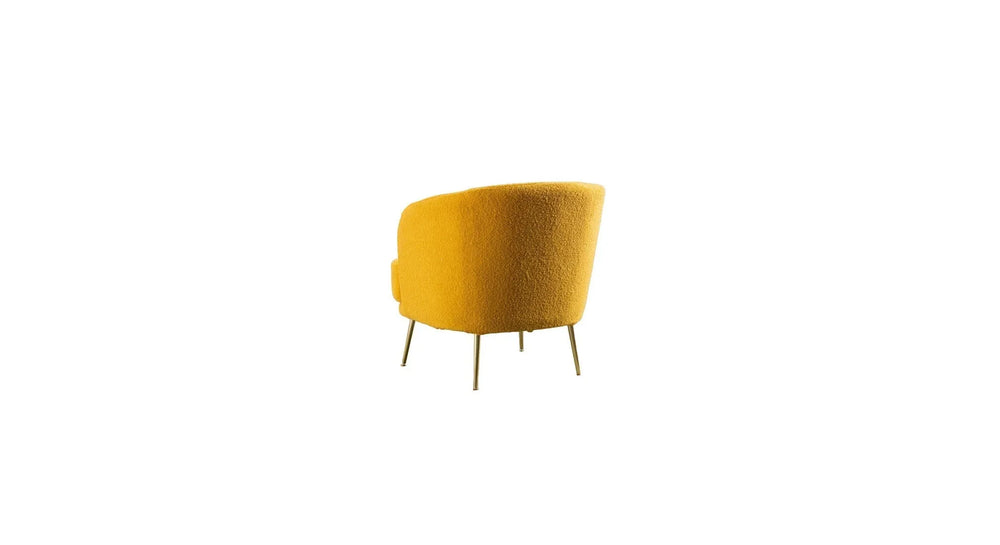 Yellow Citium Accent Chair - All India Decor