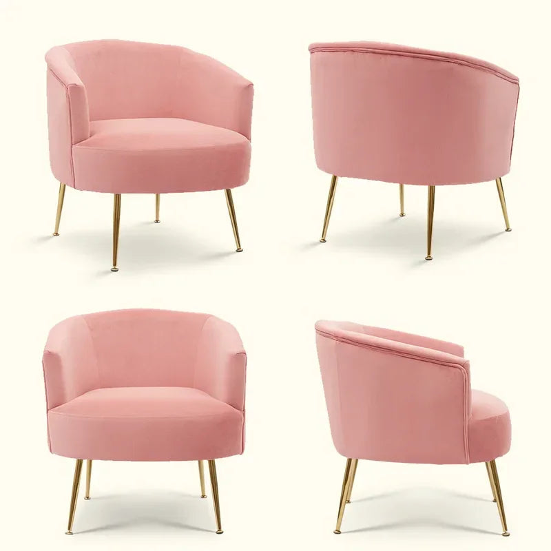 Pink Jiba Accent Chair - All India Decor