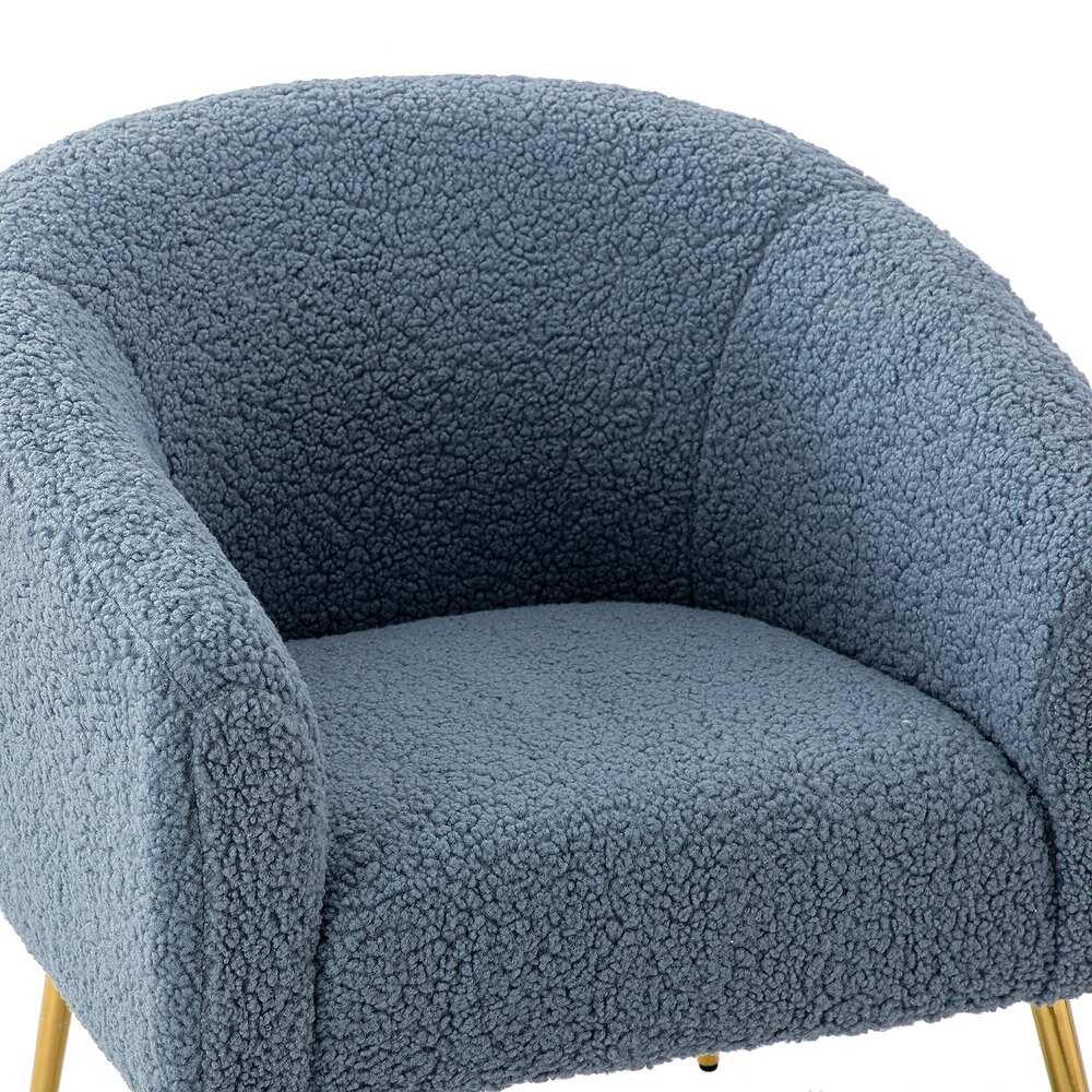 Blue Herrin Accent Chair - All India Decor
