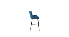 Blue Color Nolen Bar Stool - All India Decor