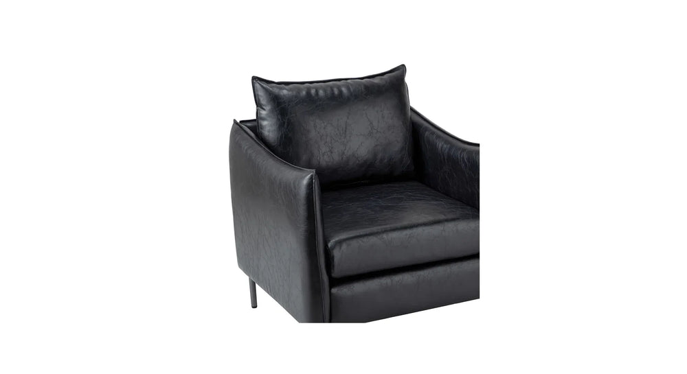 Black Lucas Accent Chair - All India Decor