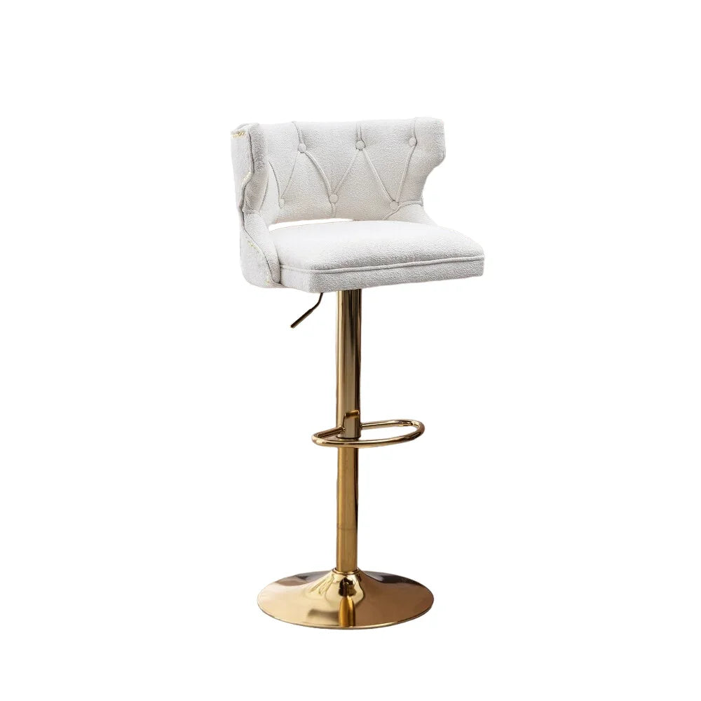 Cream Verona Bar Stool - All India Decor