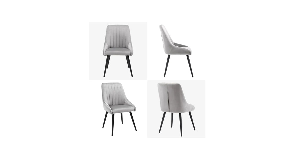 Grey Nico Side Chair - All India Decor