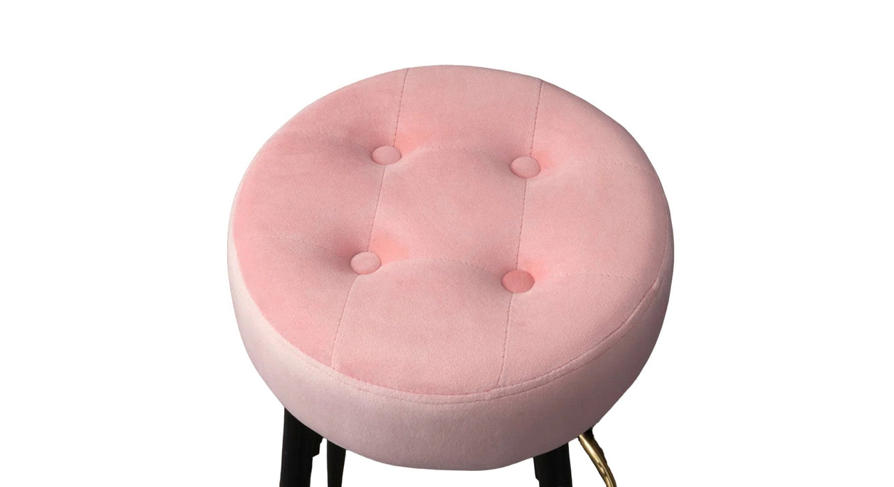 Pink Color Ceazar Counter Stool