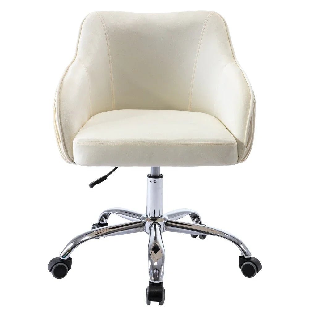 Beige Leisel Task Chair - All India Decor