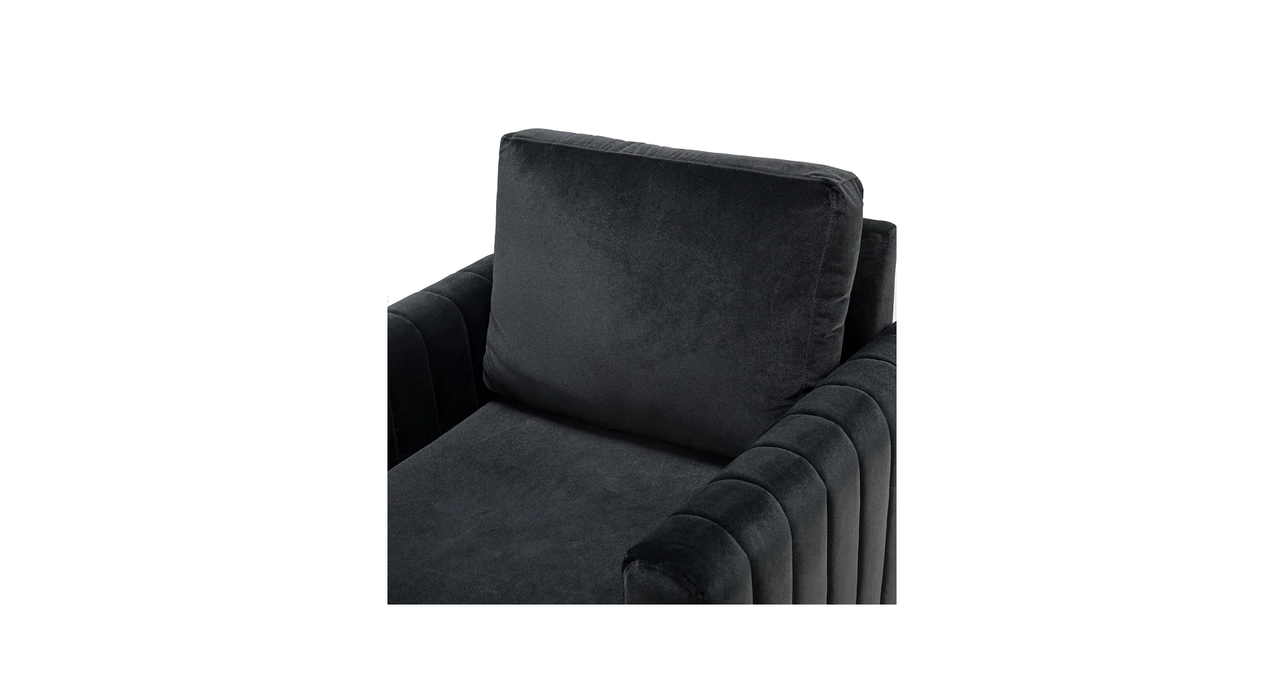 Black Rafeal Lounge Chair