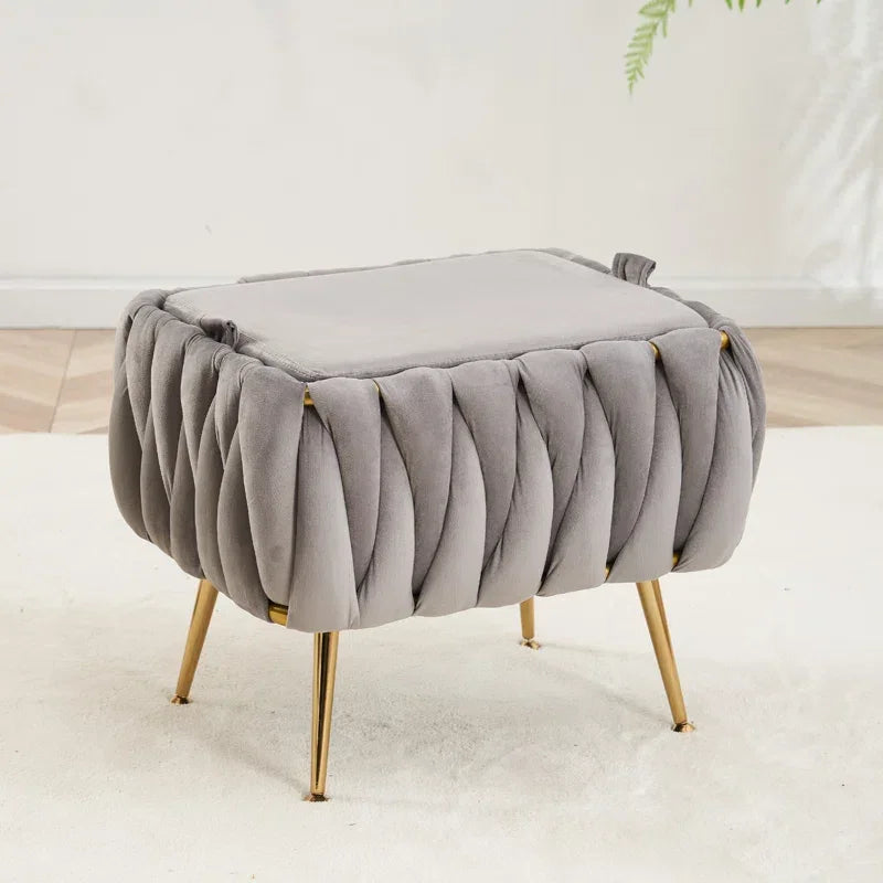 Grey Vegan Accent Chair - All India Decor