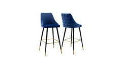 Blue Color Davan Bar Stool - All India Decor