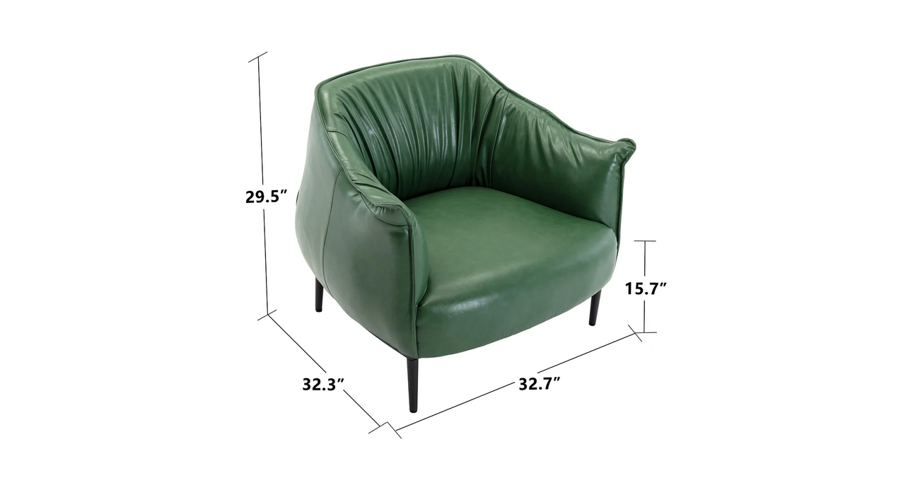 Green Almeda Accnet Chair