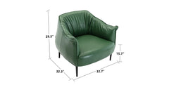 Green Almeda Accnet Chair - All India Decor