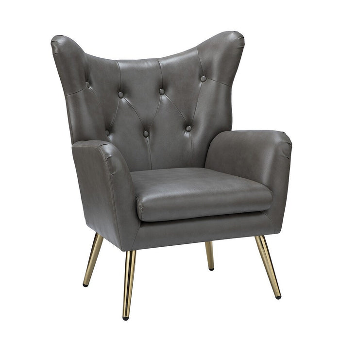 Grey Hedley Accent Chair