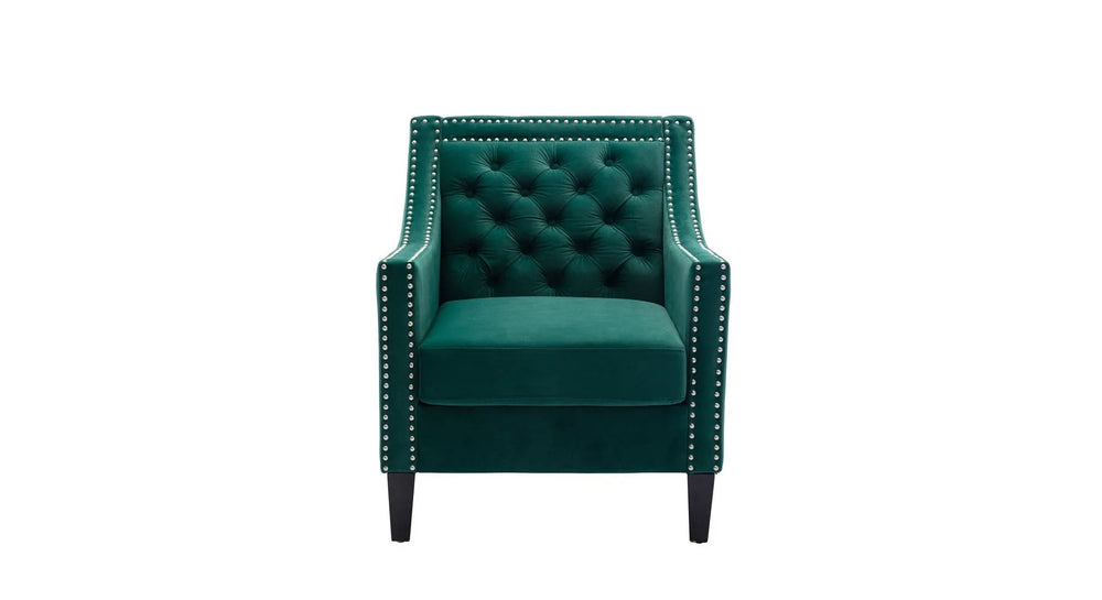 Green Asaria Accent Chair - All India Decor