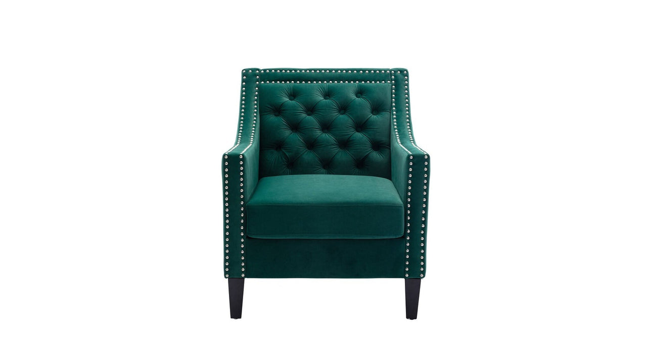 Green Asaria Accent Chair